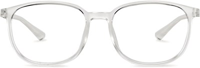 LENSKART BLU | Компьютерные очки Zero Power Blue Cut | Антибликовые, лёгкие, блокируют вредное излучение | 100% защита от ультрафиолета | Круглая оправа | Для мужчин и женщин | Большие | LB E13739-C1 1000005714 - фото 524117