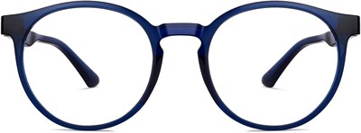 LENSKART BLU | Компьютерные очки Zero Power Blue Cut | Антибликовые, лёгкие, блокируют вредное излучение | Защита от УФ-излучения | Синие | Для мужчин и женщин | Средние | LB E14453 1000005715 - фото 524122