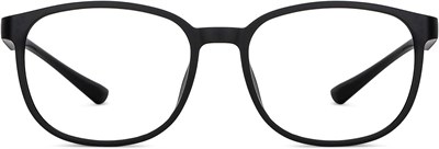 Игровые очки LENSKART BLU Unisex для защиты глаз от цифровых экранов | Компьютерные очки с защитой от синего света и ультрафиолета | Легкие очки с нулевым энергопотреблением для геймеров (138 мм) - LB E14284 (большие, черные) 1000005723 - фото 524162