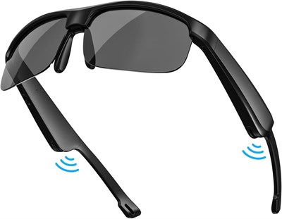 Солнцезащитные очки Bluetooth, умные очки, поляризованные солнцезащитные очки Bluetooth, встроенный микрофон и динамики, голосовой помощник, солнцезащитные очки с защитой от ультрафиолета, солнцезащитные очки со стереозвуком для занятий велоспортом и бего 1000005903 - фото 524433