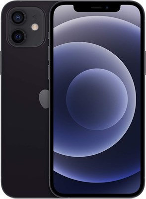Apple iPhone 12 (64 ГБ) — черный (обновленный) 1000005960 - фото 524728