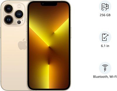 Apple (восстановленный) iPhone 13 Pro (256 ГБ) — золотой 1000005998 - фото 524862