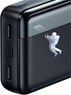 Внешний аккумулятор ёмкостью 20000 мА·ч, быстрая зарядка 100 Вт, два порта USB-C и USB-A, зарядное устройство для ноутбука и телефона, совместимо с MacBook, iPhone 15-12, Samsung S25U, iPad, AirPods — компактный и удобный для путешествий 1000006203