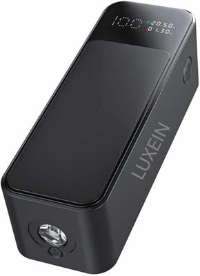 Внешний аккумулятор 27000 мАч, быстрое зарядное устройство PD QC 140 Вт, портативное зарядное устройство с 3 выходами, в комплекте кабель USB-C - USB-C для ноутбука MacBook Dell XPS iPad планшета Steam Deck iPhone 16 15 14 Pro с яркой вспышкой 1000006204