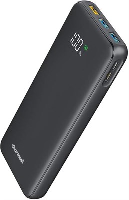 Charmast Power Bank PD 23800 мАч USB C 18 Вт Портативное зарядное устройство со светодиодным дисплеем, аккумуляторная батарея с 2 входами и 4 выходами, совместимая с мобильными телефонами и планшетами 1000006218