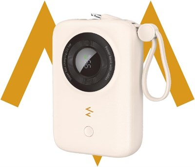 7MD 10000 мАч Быстрая зарядка Внешний аккумулятор 22,5 Вт PD20 Вт Встроенные кабели Type C и Lightning Светодиодный дисплей Зарядка нескольких устройств |7MD2475| 1000006278