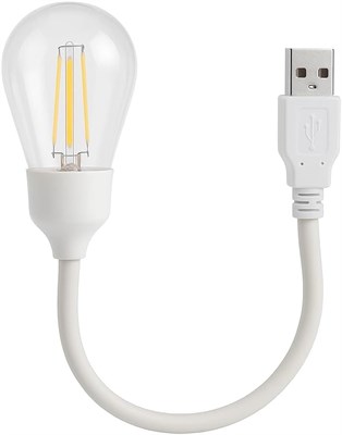 Портативная светодиодная настольная лампа FITTO USB Acrobat в деревенском стиле, энергосберегающая лампа для чтения книг, USB-вход для подключения внешнего аккумулятора, ноутбука и автомобиля 1000006309