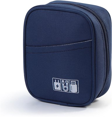 Сумка для хранения мелкой электроники и аксессуаров, сумка для техники, чехол-органайзер для электроники, совместимый с зарядным устройством для ноутбука MacBook, мышью, кабелями, концентратором, внешним аккумулятором, наушниками, туалетными принадлежност 1000006312