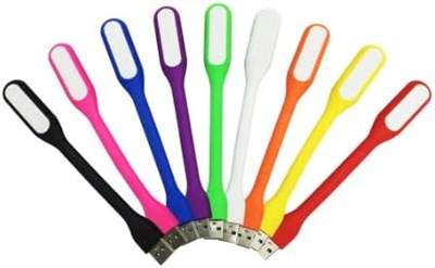 Комплект из 2 светодиодных фонарей для клавиатуры Septal Mini USB, разноцветных, портативных и гибких, силиконовых, 360-градусных, для ПК, ноутбука, Power Bank 1000006316