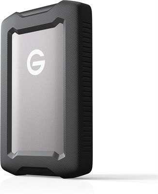 SanDisk Professional G-DRIVE ArmorATD 4 ТБ, пыле-, водо- и ударостойкий, портативный, прочный внешний жесткий диск, до 130 МБ/с, USB-C (5 Гбит/с), USB 3.2 Gen 1, Thunderbolt 3 - SDPH81G-004T-GBA1D 1000006543 - фото 526190