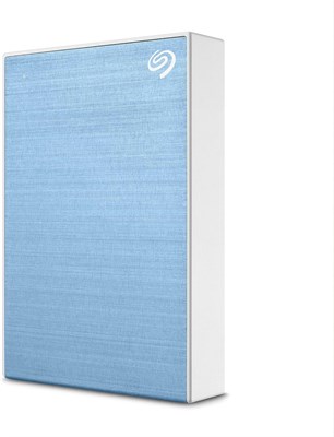 Внешний жесткий диск Seagate One Touch HDD с паролем 5 ТБ для ПК, ноутбуков, Mac и Chromebook – светло-голубой (STKZ5000402) 1000006553 - фото 526232