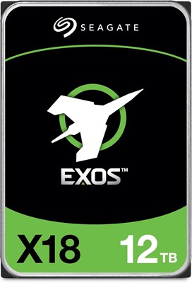 Жесткий диск Seagate Exos X18 12 ТБ 512e/4KN 7200 об/мин 256 МБ кэш-памяти 3,5 дюйма SATA-III Enterprise 1000006556 - фото 526244
