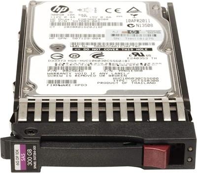 507127-B21 HP SAS 300 ГБ SAS 10 000 об/мин 6G 2,5" HDD для серверов G5, G6, G7 1000006595 - фото 526414