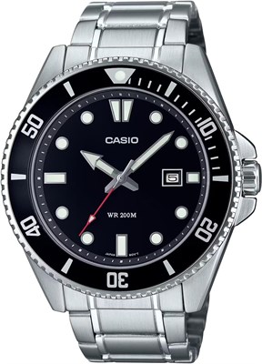 Мужские стандартные аналоговые спортивные наручные часы Casio серии MDV-107, водонепроницаемость до 20 АТМ 1000006845 - фото 527250