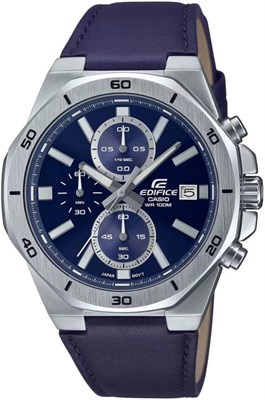 Мужские часы Casio Edifice — EFV-640D-1AVUDF с чёрным циферблатом 1000006854 - фото 527287