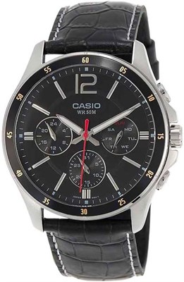 Аналоговые часы Casio из нержавеющей стали 1000006879 - фото 527396