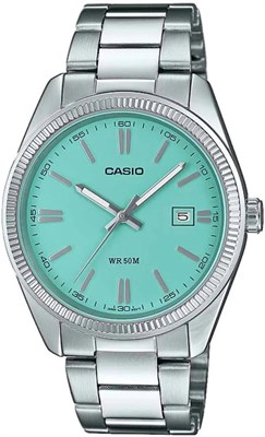 Casio - Мужские часы-браслет MTP-1302PD-3AVEF - Сталь - Серебро - 38,50 мм 1000006896 - фото 527460