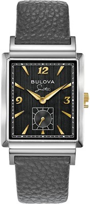 Мужские часы Bulova Frank Sinatra My Way с кожаным ремешком 1000006948 - фото 527674