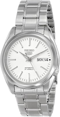 Мужские автоматические часы SEIKO, коллекция 5-7S, с календарем, светящимися стрелками, корпусом и браслетом из нержавеющей стали 1000006980 - фото 527803