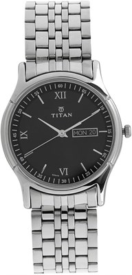 Аналоговые круглые часы Titan Karishma для мужчин 1000006997 - фото 527874