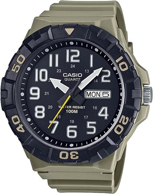Мужские часы Casio — MRW-210H-1AVDF Black Dia 1000007084 - фото 528235