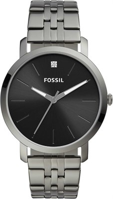 Часы Fossil Mens Luther из нержавеющей стали Bq2419, дымчатые 1000007145 - фото 528503