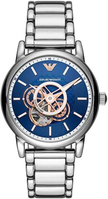 Мужские автоматические многофункциональные часы Emporio Armani из нержавеющей стали, размер корпуса 43 мм 1000007176 - фото 528642