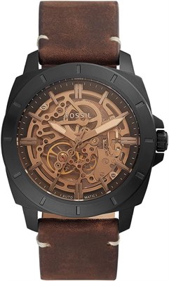 Мужские спортивные кожаные часы Fossil Privateer Bq2429, коричневые 1000007200 - фото 528747