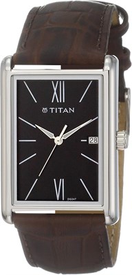 Мужские аналоговые часы Titan Neo с черным циферблатом — NL1731SL01/NR1731SL01 1000007273 - фото 529064