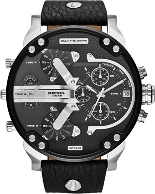 Мужские кварцевые часы Diesel Mr. Daddy 2.0 из нержавеющей стали с хронографом 1000007293 - фото 529151