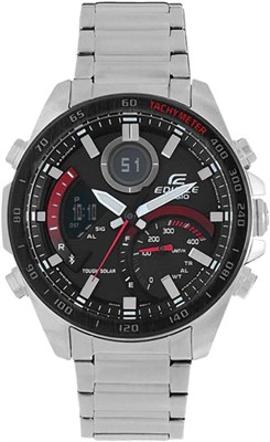 Аналогово-цифровые наручные часы Casio ECB-900DB-1AER Edifice для мужчин 1000007310 - фото 529228
