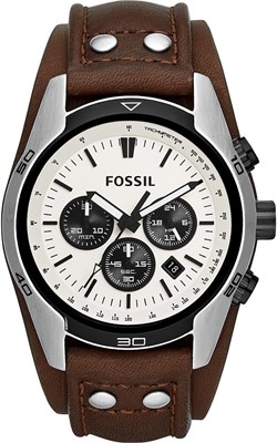 Мужские кварцевые часы Fossil CH2890 Coachman с аналоговым дисплеем, коричневые 1000007324 - фото 529292
