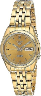 Мужские кварцевые часы Seiko Seiko 5 с аналоговым дисплеем и ремешком из нержавеющей стали snk366k 1000007341 - фото 529368