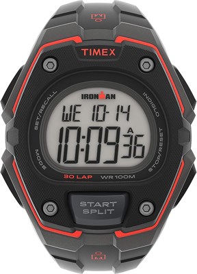 Мужские часы Timex Ironman Classic 30 увеличенного размера 45 мм 1000007365 - фото 529470
