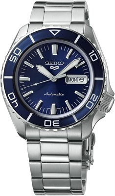 Мужские автоматические часы Seiko 5 Sports SSK GMT с черным циферблатом SSK001K1 1000007387 - фото 529564