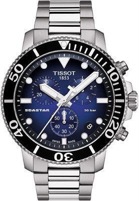 Мужские спортивные часы Tissot Seastar Ceramic 1000007413 - фото 529673
