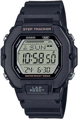Женские часы Casio LWS-2200H-1AVDF с серым циферблатом 1000007435 - фото 529762