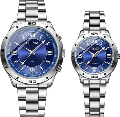 Ювелирные изделияWe Uhren Herren Damen Analog Quarz Armbanduhr 30m Wasserdicht Edelstahl Armband Gesch?fts Beil?ufige Uhr mit Leuchtend Zeiger und Uhrenwerkzeug, Verschiedene Modelle 1000007488 - фото 529979