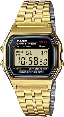 Мужские цифровые часы Casio с цифровым дисплеем и ремешком из нержавеющей стали 1000007528 - фото 530144