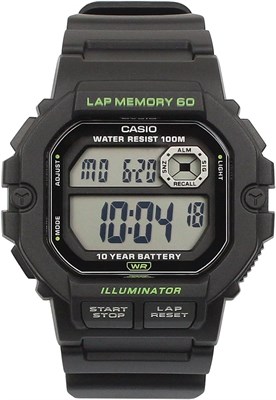 Мужские часы Casio - WS-1400H-3AVDF с прозрачным циферблатом 1000007597 - фото 530441