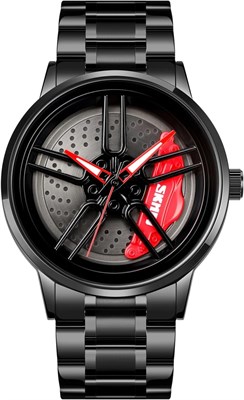 Мужские часы SKMEI New Wheels Rolling Creative Fashion Che Youhui League Fans Butterfly Double Snap Gift Wristwatch - 1990 1000007625 - фото 530560