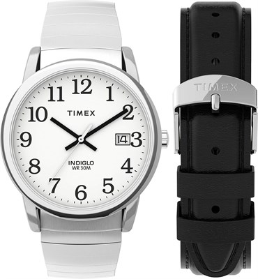 Часы Timex Easy Reader с расширенным ремешком для даты 1000007633 - фото 530590