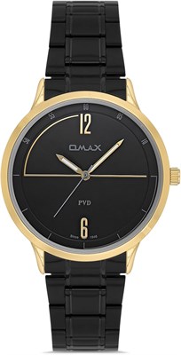 Оригинальные мужские часы Omax с черным ремешком из нержавеющей стали, 41 мм, кварцевые аналоговые наручные часы круглой формы, 100% водонепроницаемые, для бизнеса и повседневной носки, подарки, сделано в Японии, гарантия 1 год 1000007687 - фото 530791