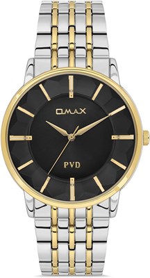 Оригинальные мужские часы Omax с серебристым ремешком из нержавеющей стали, 31 мм, черные, классические, круглые, аналоговые наручные часы для мужчин, 100% водонепроницаемые, для деловой и повседневной одежды, подарки, сделано в Японии, гарантия 1 год 1000007695 - фото 530817