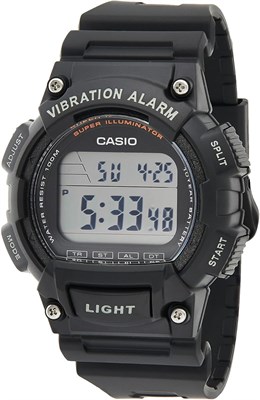 Спортивные часы Casio с цифровым дисплеем и кварцевым механизмом для мужчин 1000007720 - фото 530901