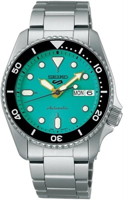 Seiko 5 Sports SKX 38 мм, черные | Браслет из нержавеющей стали SRPK29K1 1000007798 - фото 531203