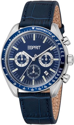 Модные мужские часы Esprit Porter, корпус 42 мм, темно-синий/синий 1000007850 - фото 531429