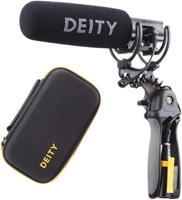 Комплект Deity V-Mic D3 Pro с 3,5-мм TS/TRS/TRRS суперкардиоидным направленным микрофоном-пушкой и креплением Rycote Shockmount для цифровых зеркальных фотокамер, видеокамер, смартфонов, планшетов, портативных диктофонов, ноутбуков и поясных передатчиков. 1000007967 - фото 531953