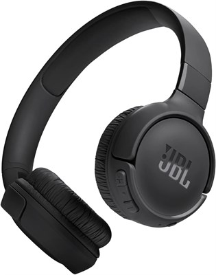 Беспроводные накладные наушники JBL Tune 520BT, звук Pure Bass, аккумулятор на 57 часов с функцией быстрой зарядки, функция громкой связи + голосовое управление, многоточечное подключение, лёгкие и складные — чёрный, JBLT520BTBLKEU 1000007980 - фото 532007