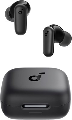Шумоподавляющие наушники Soundcore P30i от Anker. Мощное и интеллектуальное шумоподавление, мощные басы, 45 часов воспроизведения, чехол «2 в 1» и подставка для телефона, IP54, беспроводные наушники, Bluetooth 5.4, управление через приложение 1000008038 - фото 532301